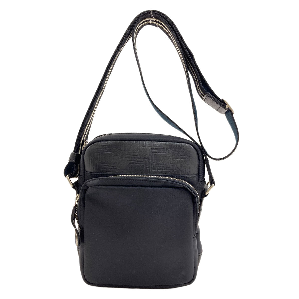 Dunhill ダンヒル ロゴ ショルダーバッグ ナイロン メンズ 中古