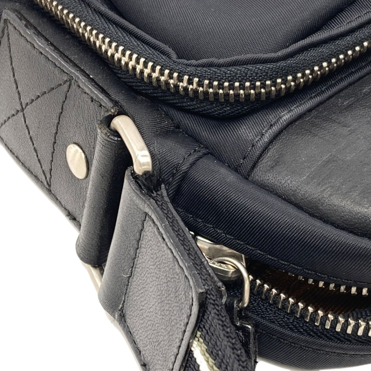 Dunhill ダンヒル ロゴ ショルダーバッグ ナイロン メンズ 中古