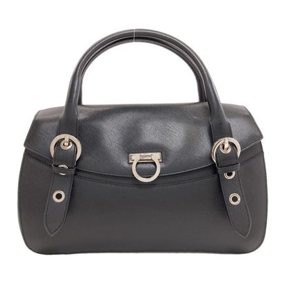 Salvatore Ferragamo サルヴァトーレフェラガモ ガンチーニ金具 ハンドバッグ レザー レディース 中古
