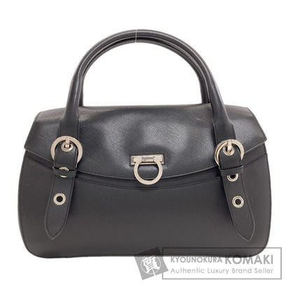 Salvatore Ferragamo サルヴァトーレフェラガモ ガンチーニ金具 ハンドバッグ レザー レディース 中古