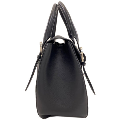 Salvatore Ferragamo サルヴァトーレフェラガモ ガンチーニ金具 ハンドバッグ レザー レディース 中古