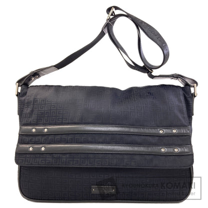 GIVENCHY ジバンシー 4Gロゴモノグラム ショルダーバッグ ナイロンキャンバス レディース 中古