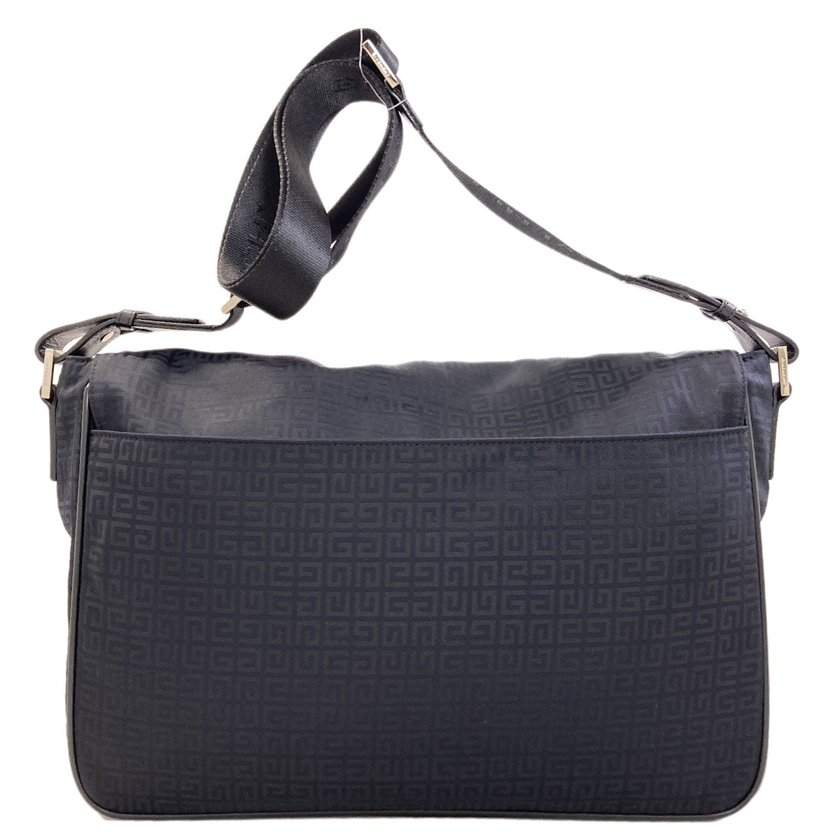 GIVENCHY ジバンシー 4Gロゴモノグラム ショルダーバッグ ナイロンキャンバス レディース 中古