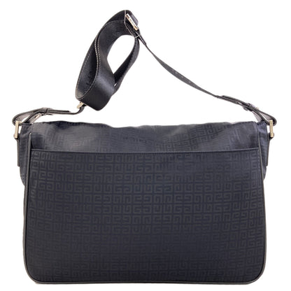 GIVENCHY ジバンシー 4Gロゴモノグラム ショルダーバッグ ナイロンキャンバス レディース 中古