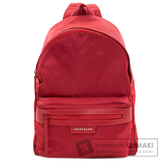 Longchamp ロンシャン ロゴ リュック・デイパック ナイロン レディース 中古