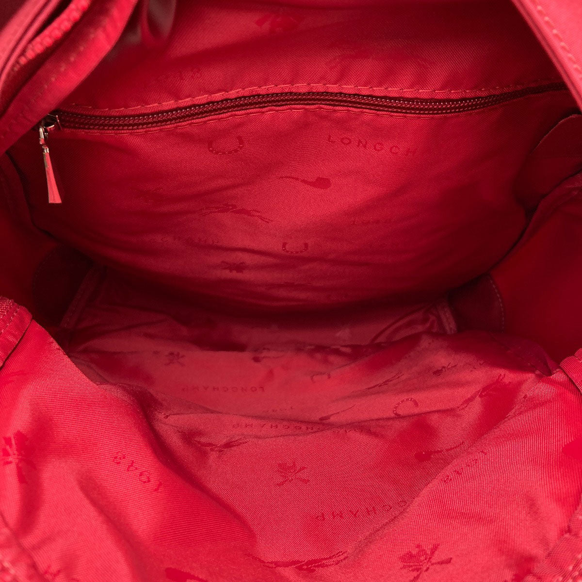 Longchamp ロンシャン ロゴ リュック・デイパック ナイロン レディース 中古