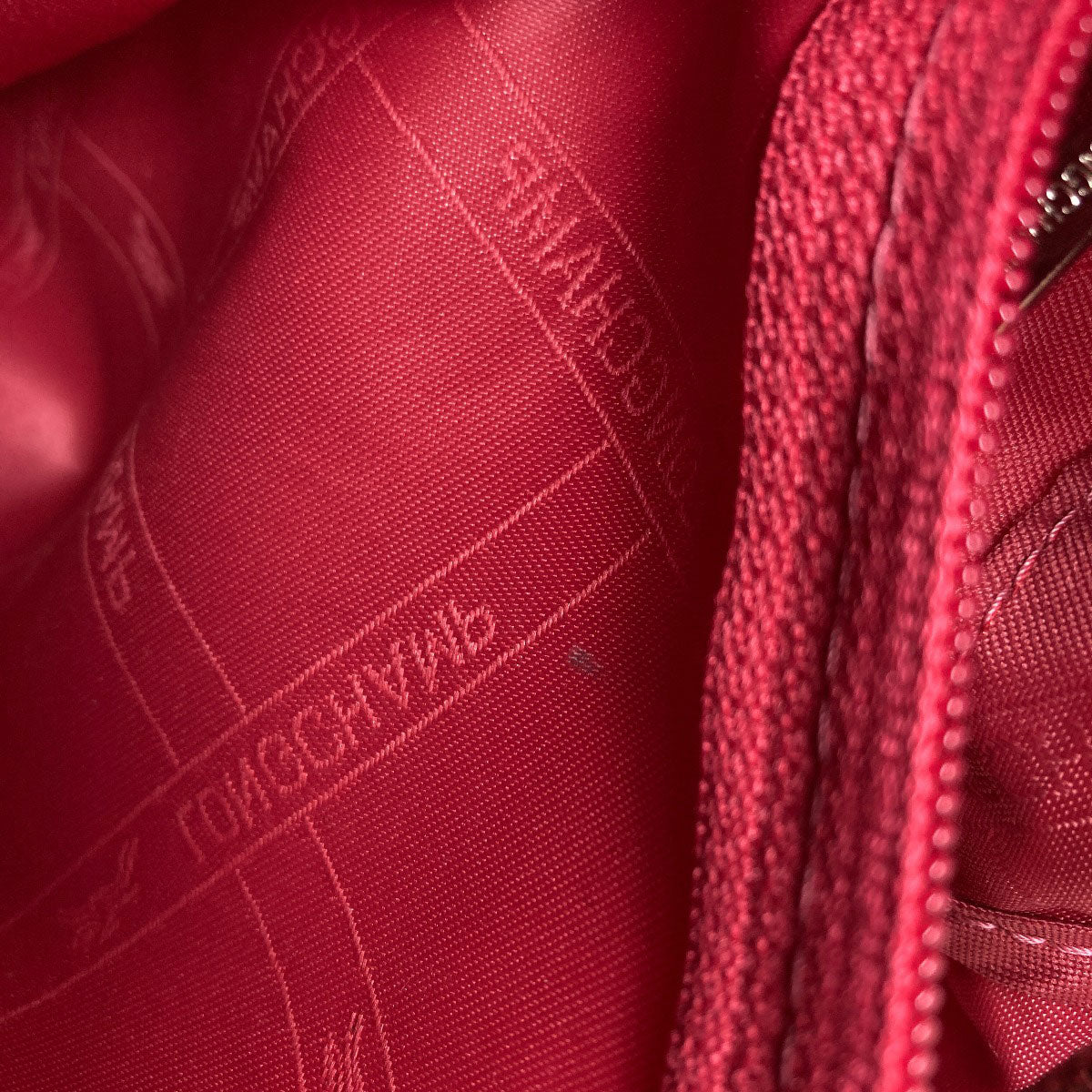 Longchamp ロンシャン ロゴ トートバッグ ナイロン レディース 中古