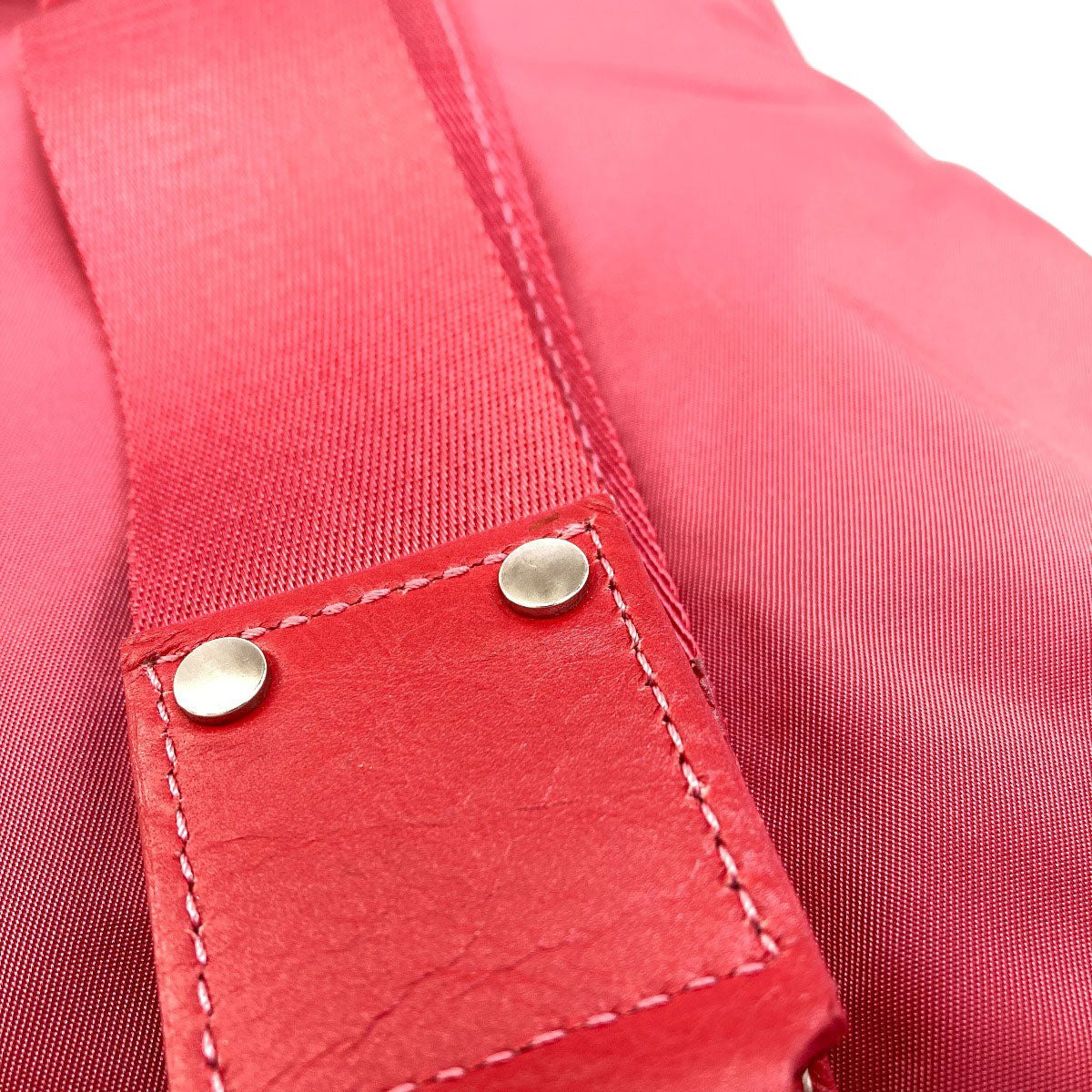 Longchamp ロンシャン ロゴ トートバッグ ナイロン レディース 中古