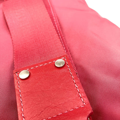 Longchamp ロンシャン ロゴ トートバッグ ナイロン レディース 中古