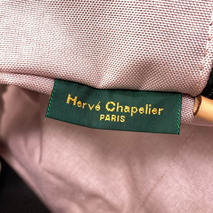Herve Chapelier エルベ・シャプリエ 舟形トート トートバッグ ナイロンキャンバス レディース 中古