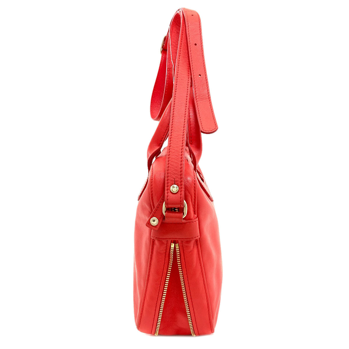 Longchamp ロンシャン 2WAY ショルダーバッグ レザー レディース 中古