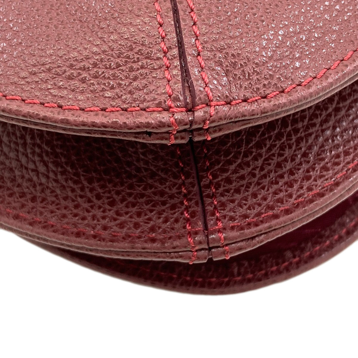 Longchamp ロンシャン ロゴ ショルダーバッグ レザー レディース 中古