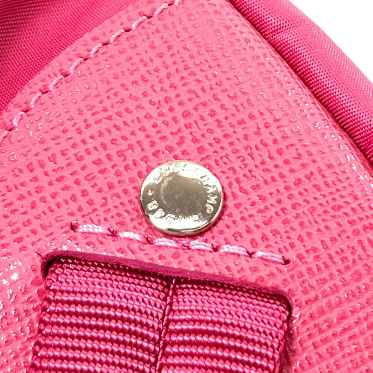 Longchamp ロンシャン ロゴ リュック・デイパック ナイロン レディース 中古