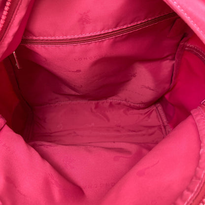 Longchamp ロンシャン ロゴ リュック・デイパック ナイロン レディース 中古