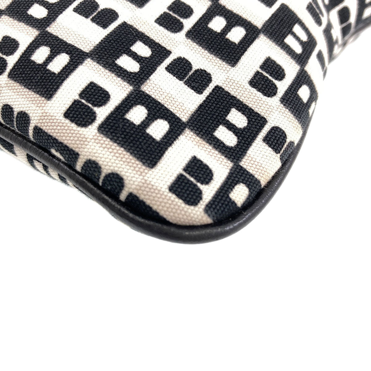 BALLY バリー 総柄 ショルダーバッグ キャンバス レディース 中古