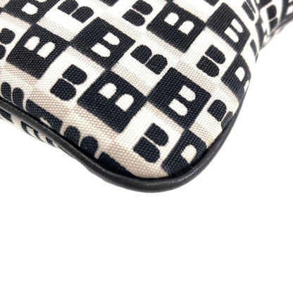 BALLY バリー 総柄 ショルダーバッグ キャンバス レディース 中古