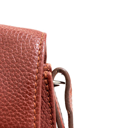 Longchamp ロンシャン ロゴ ショルダーバッグ レザー レディース 中古