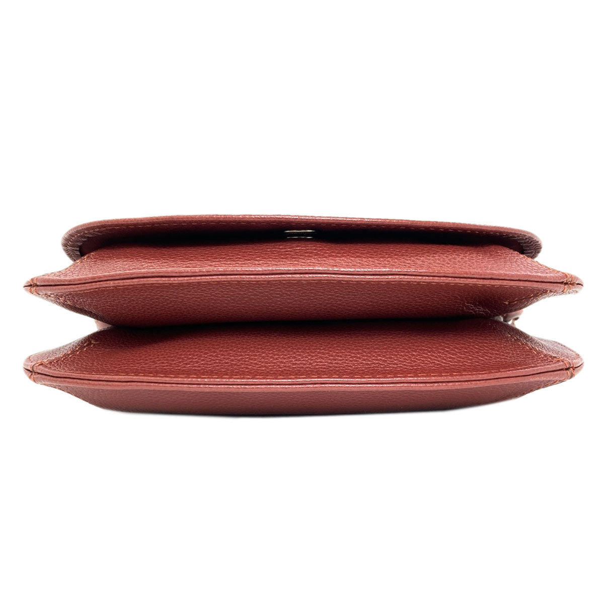 Longchamp ロンシャン ロゴ ショルダーバッグ レザー レディース 中古