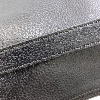 Longchamp ロンシャン ロゴ ショルダーバッグ レザー レディース 中古