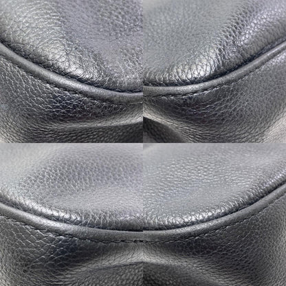 Longchamp ロンシャン ロゴ ショルダーバッグ レザー レディース 中古