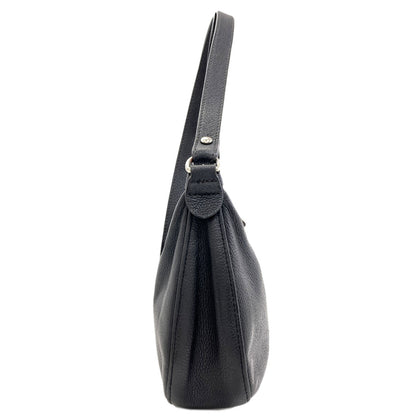 Longchamp ロンシャン ロゴ ショルダーバッグ レザー レディース 中古