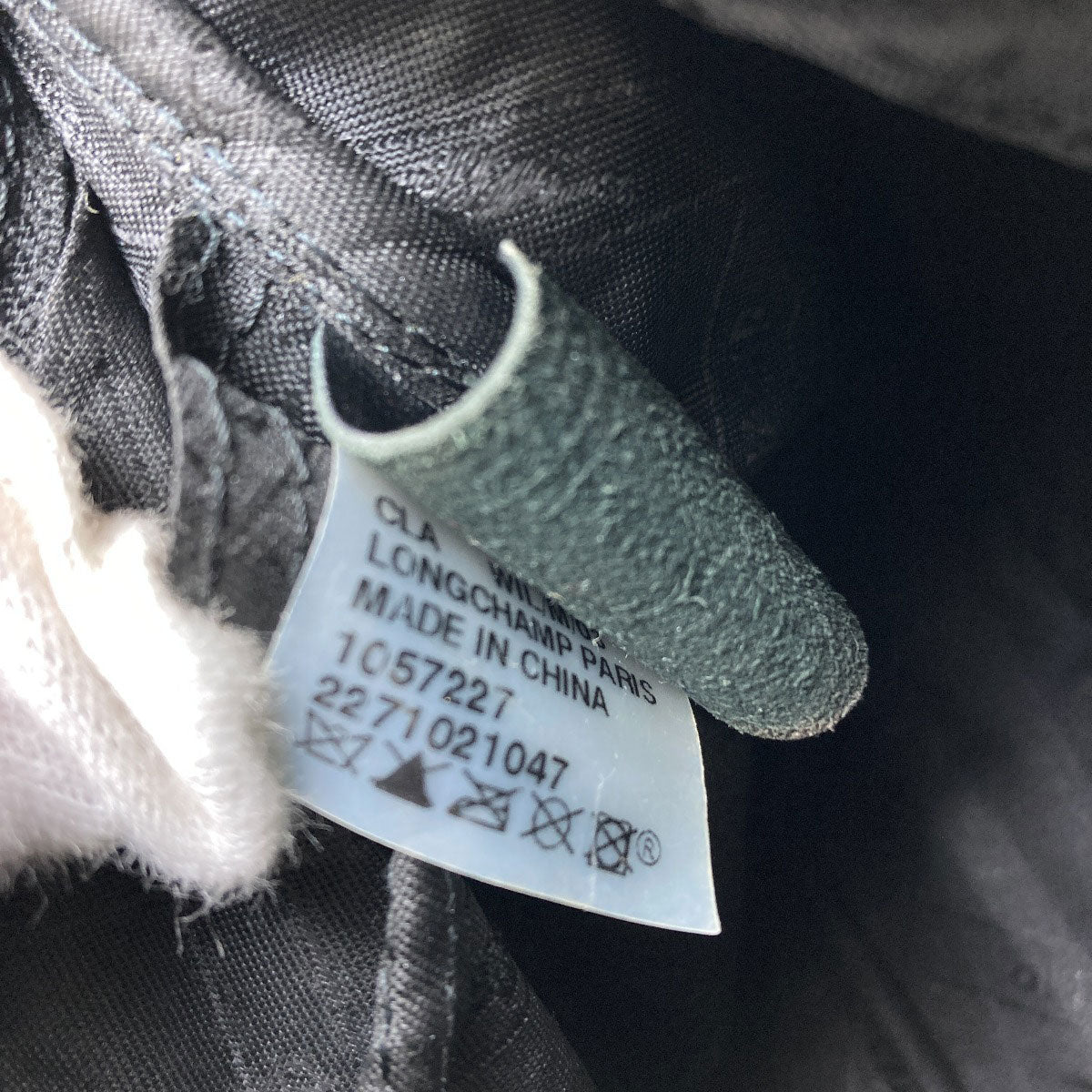 Longchamp ロンシャン ロゴ ショルダーバッグ レザー レディース 中古