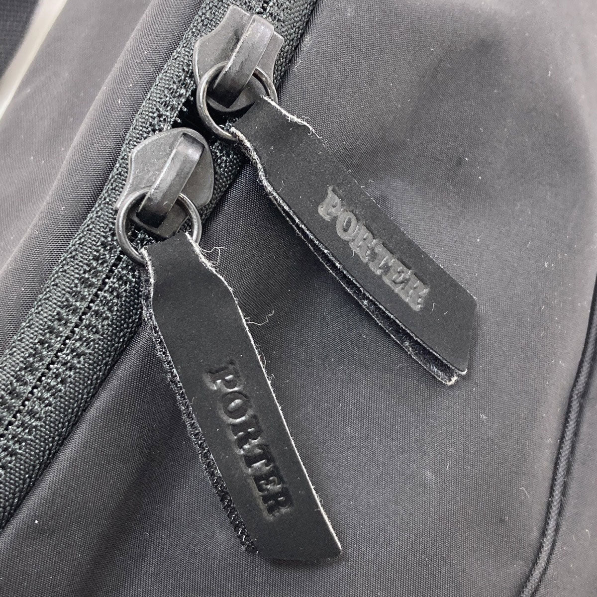 PORTER ポーター ロゴ ボディバッグ ナイロン レディース 中古