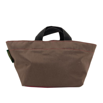Herve Chapelier エルベ・シャプリエ 舟形トート ハンドバッグ ナイロン レディース 中古