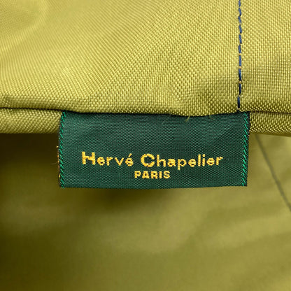 Herve Chapelier エルベ・シャプリエ 舟形トート ハンドバッグ ナイロン レディース 中古