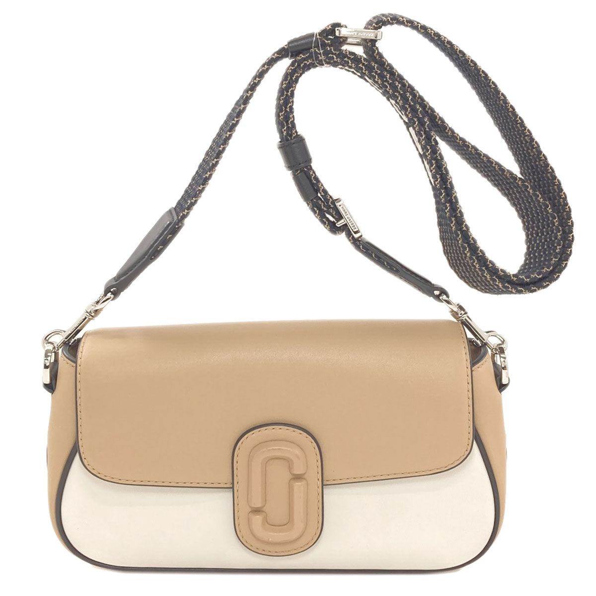 MARC JACOBS マーク・ジェイコブス ダブルJ ショルダーバッグ レザー レディース 中古
