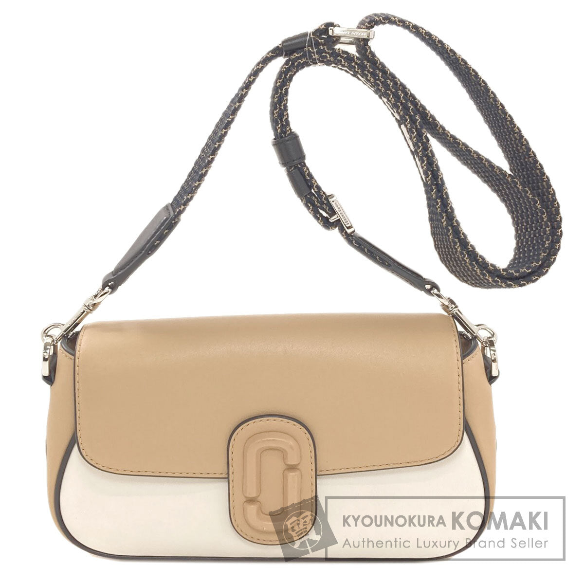MARC JACOBS マーク・ジェイコブス ダブルJ ショルダーバッグ レザー レディース 中古