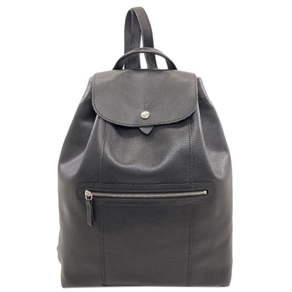 Longchamp ロンシャン ロゴ リュック・デイパック レザー レディース 中古