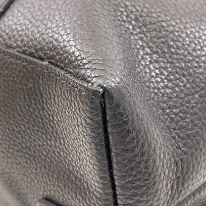 Longchamp ロンシャン ロゴ リュック・デイパック レザー レディース 中古