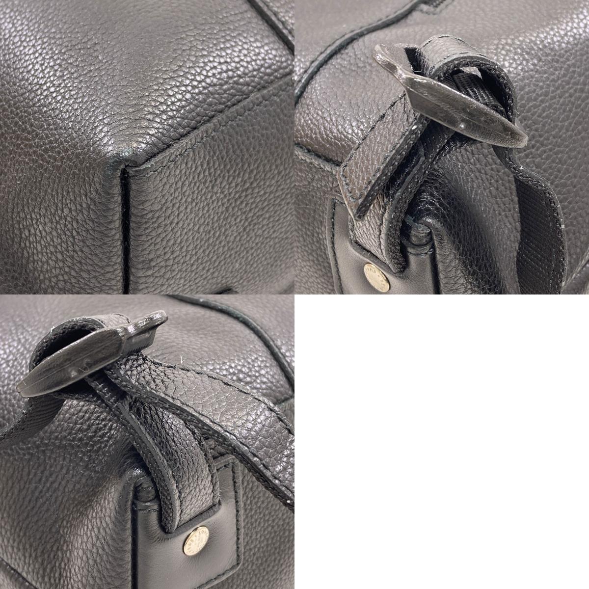 Longchamp ロンシャン ロゴ リュック・デイパック レザー レディース 中古