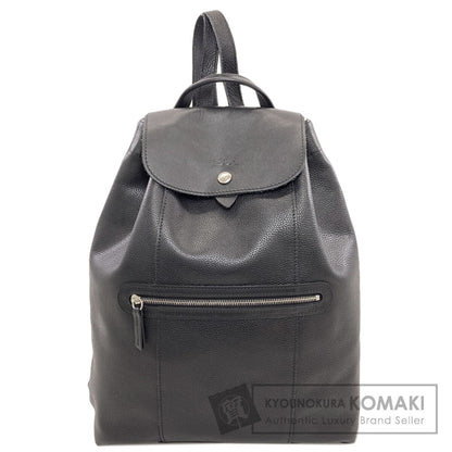 Longchamp ロンシャン ロゴ リュック・デイパック レザー レディース 中古