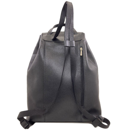 Longchamp ロンシャン ロゴ リュック・デイパック レザー レディース 中古
