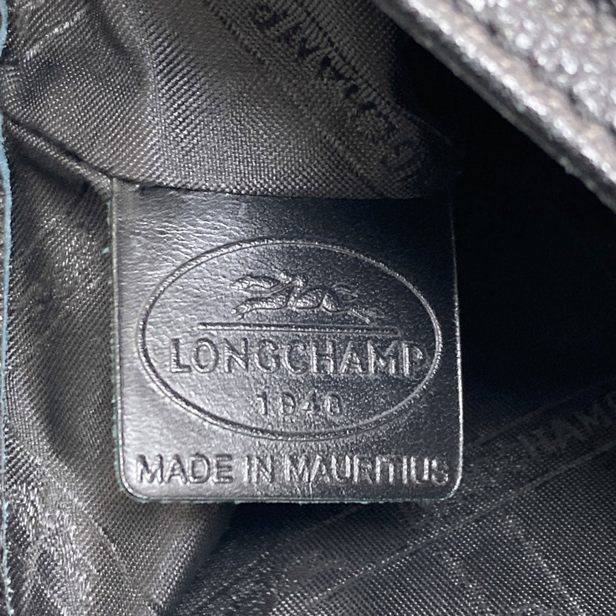 Longchamp ロンシャン ロゴ リュック・デイパック レザー レディース 中古