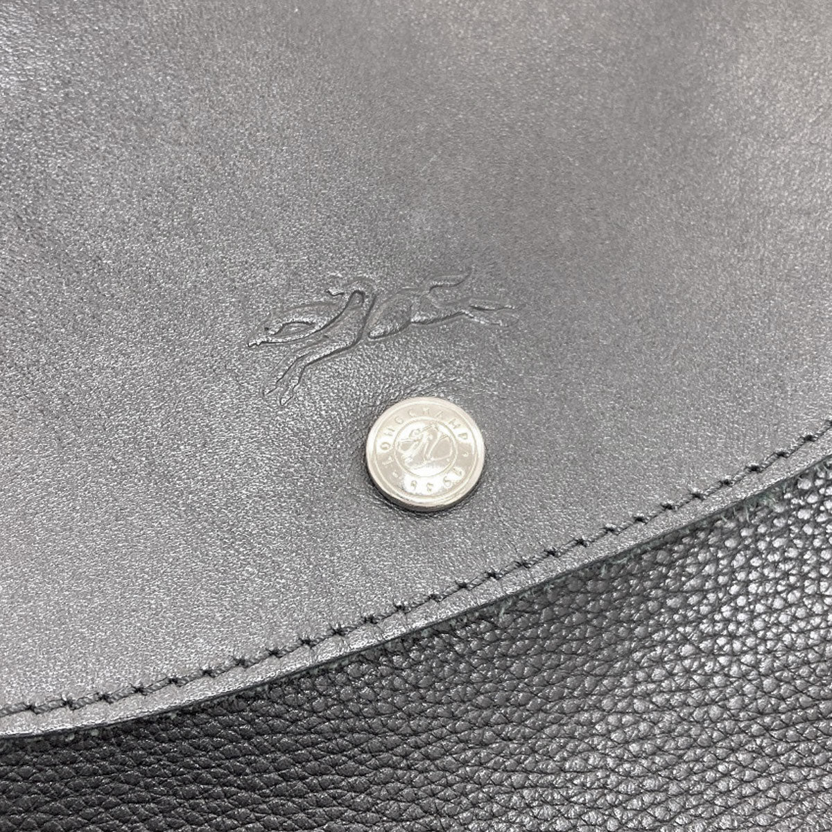 Longchamp ロンシャン ロゴ リュック・デイパック レザー レディース 中古