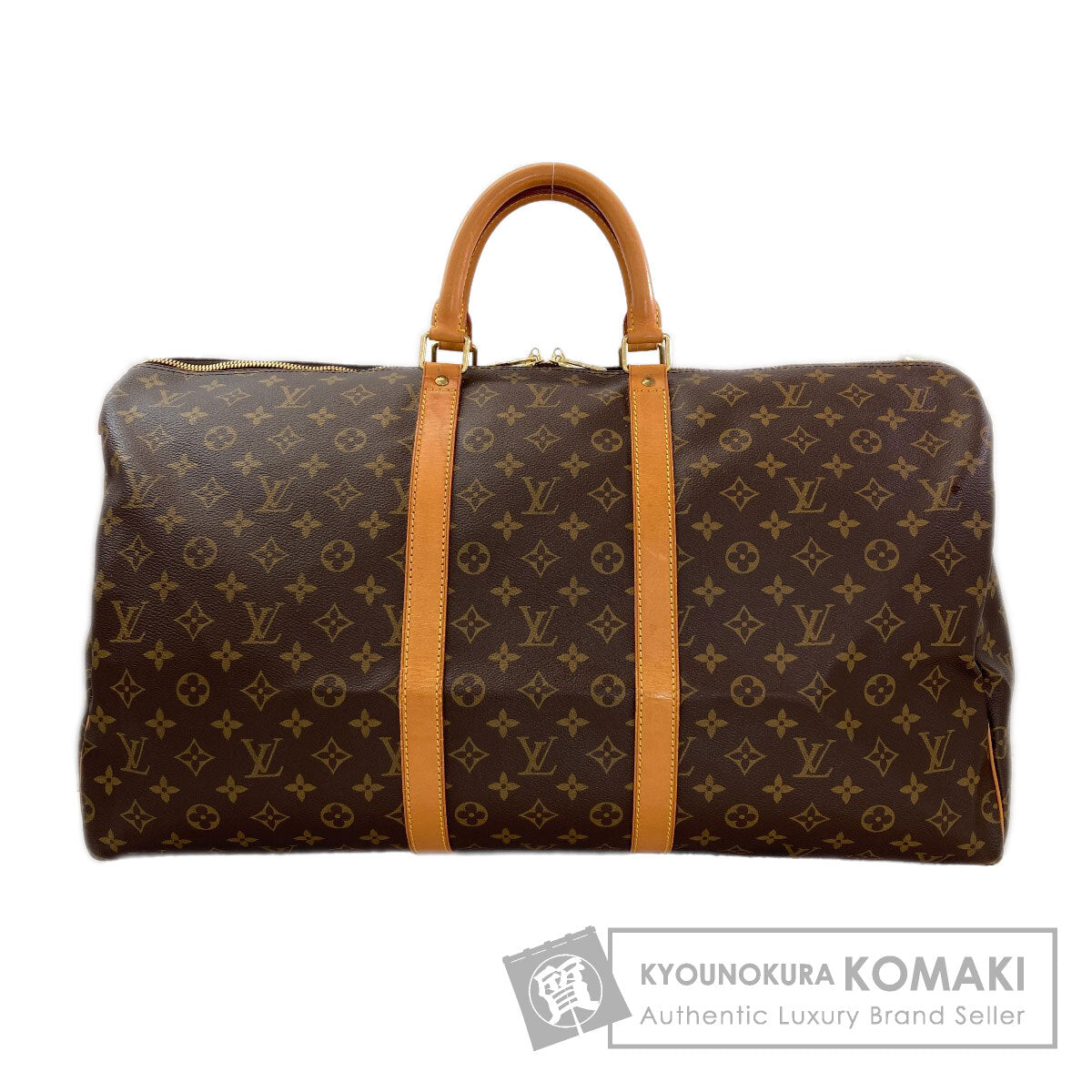 LOUIS VUITTON ルイヴィトン M41424  キーポル55 ボストンバッグ モノグラムキャンバス レディース 中古