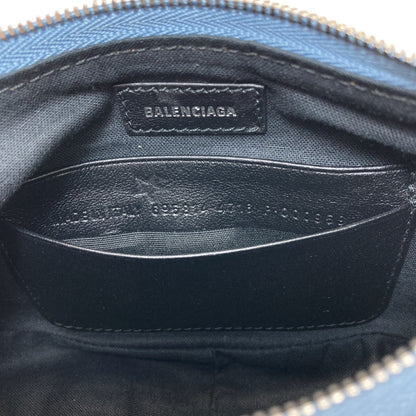 BALENCIAGA バレンシアガ 695814 ル・カゴール 2WAY ハンドバッグ デニム レディース 中古