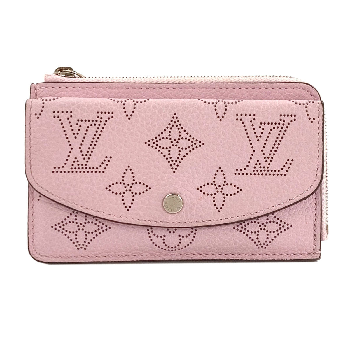 LOUIS VUITTON ルイヴィトン M81438 ポルト カルト・レクト ヴェルソ カードケース マヒナレザー レディース 中古