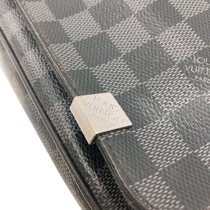 LOUIS VUITTON ルイヴィトン N41028 ディストリクトPM ショルダーバッグ ダミエキャンバス メンズ 中古