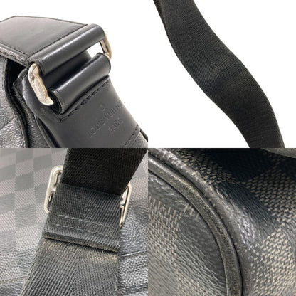 LOUIS VUITTON ルイヴィトン N41028 ディストリクトPM ショルダーバッグ ダミエキャンバス メンズ 中古