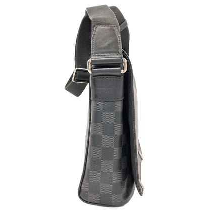 LOUIS VUITTON ルイヴィトン N41028 ディストリクトPM ショルダーバッグ ダミエキャンバス メンズ 中古