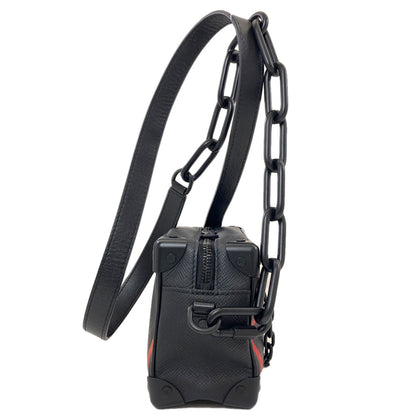 LOUIS VUITTON ルイヴィトン M30351 ミニ・ソフトトランク ショルダーバッグ タイガレザー レディース 中古