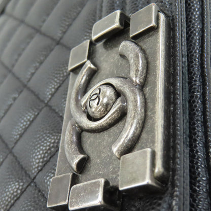 シャネル ボーイシャネル チェーンショルダー シルバー金具 ショルダーバッグ 中古 商品画像13