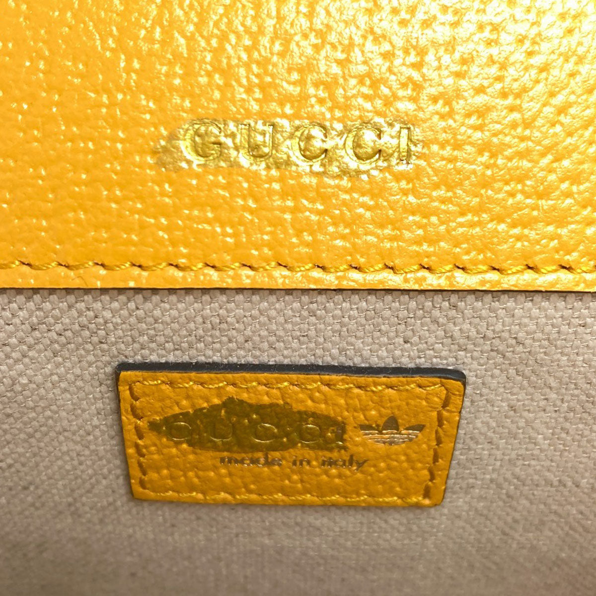 GUCCI グッチ 658574 ホースビット 1955 アディダスコラボ ショルダーバッグ カーフ レディース 中古