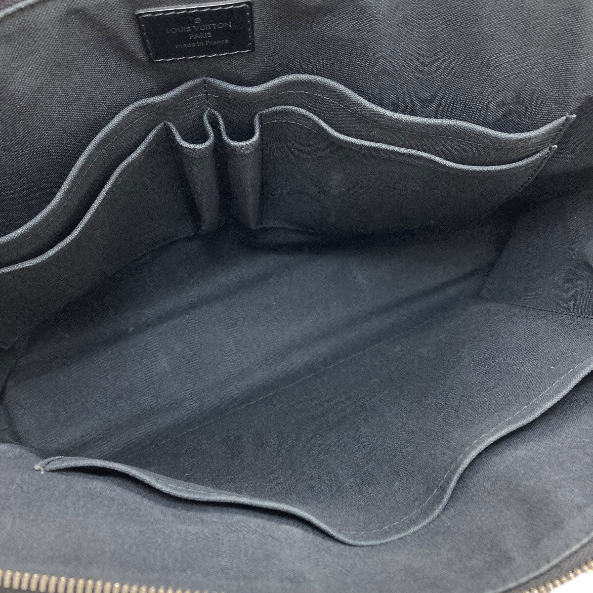 LOUIS VUITTON ルイヴィトン N48224 ポルトドキュマン・ジュール ビジネスバッグ ダミエキャンバス メンズ 中古