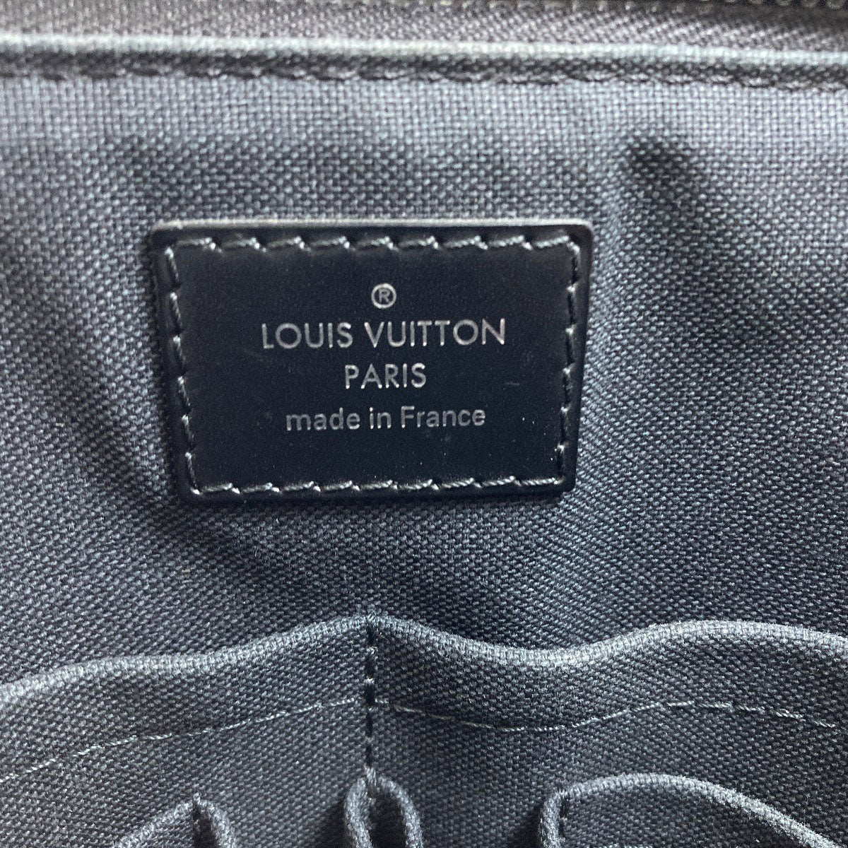 LOUIS VUITTON ルイヴィトン N48224 ポルトドキュマン・ジュール ビジネスバッグ ダミエキャンバス メンズ 中古