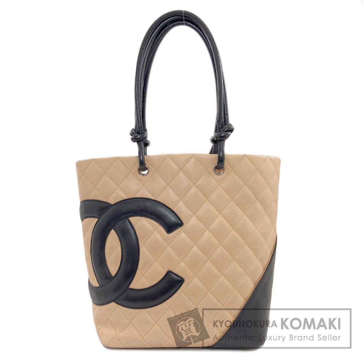 シャネル カンボンライン シルバー金具 トートバッグ 中古 商品画像1